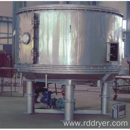 Vacuum disc dryer